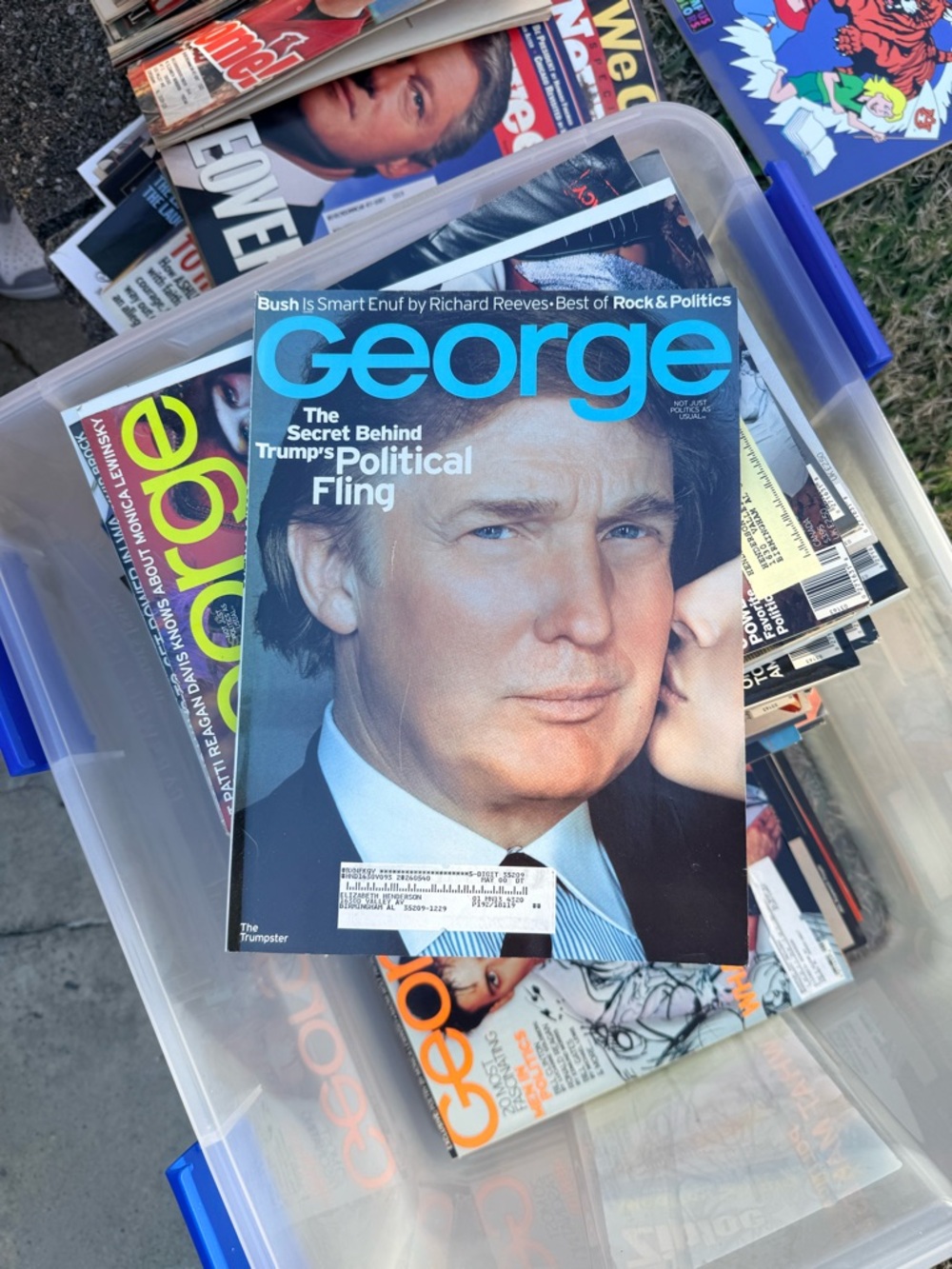 George Magazine Every Issue / Complete Run In Outstanding Conditon - Picture 3 of 17